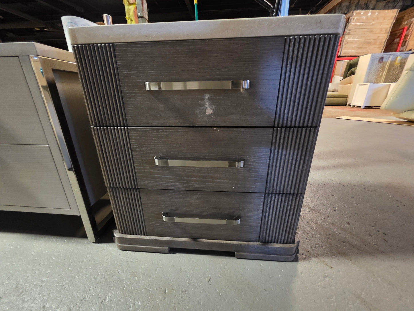 Frandlyn Stone Top Nightstand