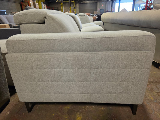 Adney " 3 Pc Zero Gravity Fabric Sofa with 3 Power Recliners