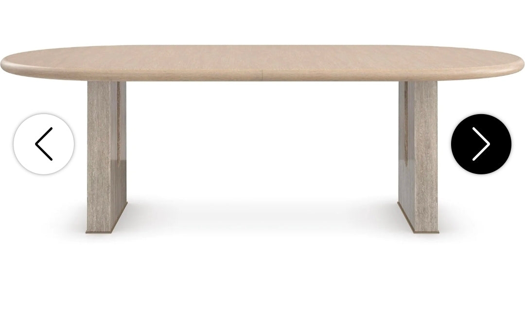 Caracole Modern Principles Emphasis Dining Table