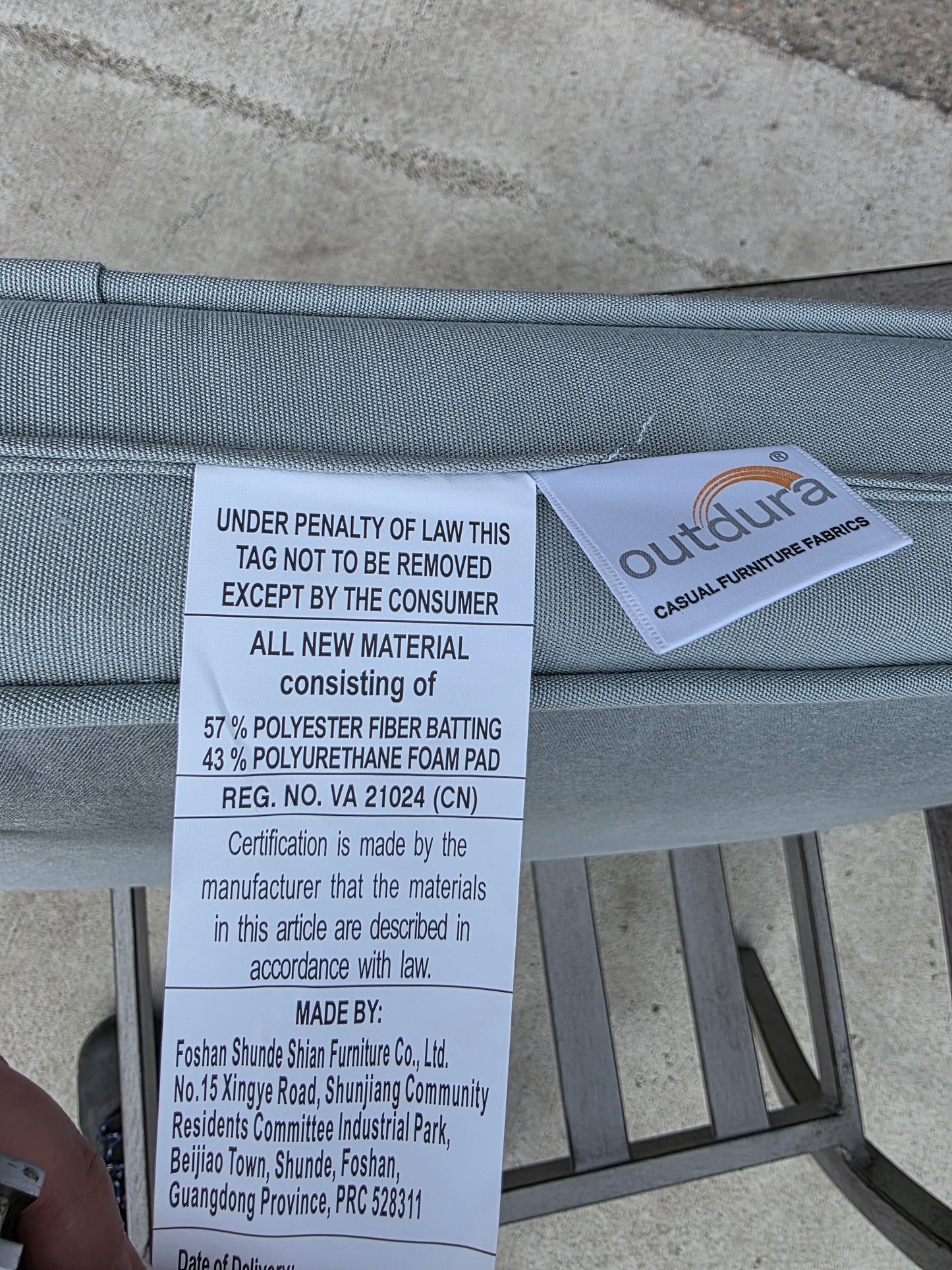 Wayland Cusion for Outdoor Dining Chair
