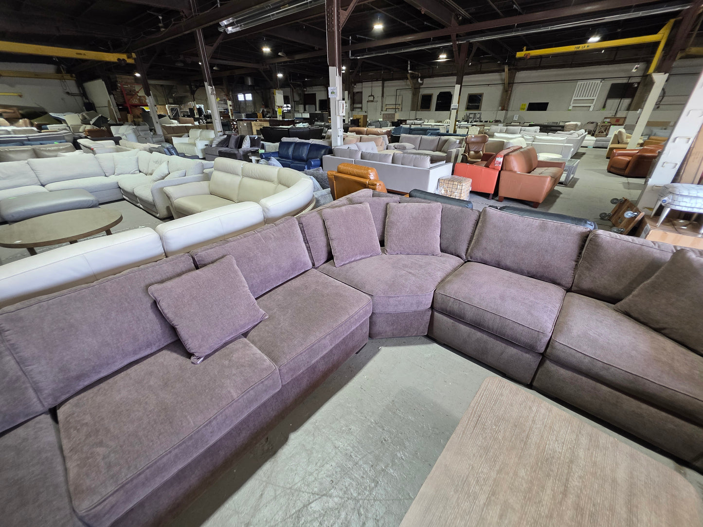 Radley 5-pc. Fabric Sectional (Heavenly Cafe Brown)