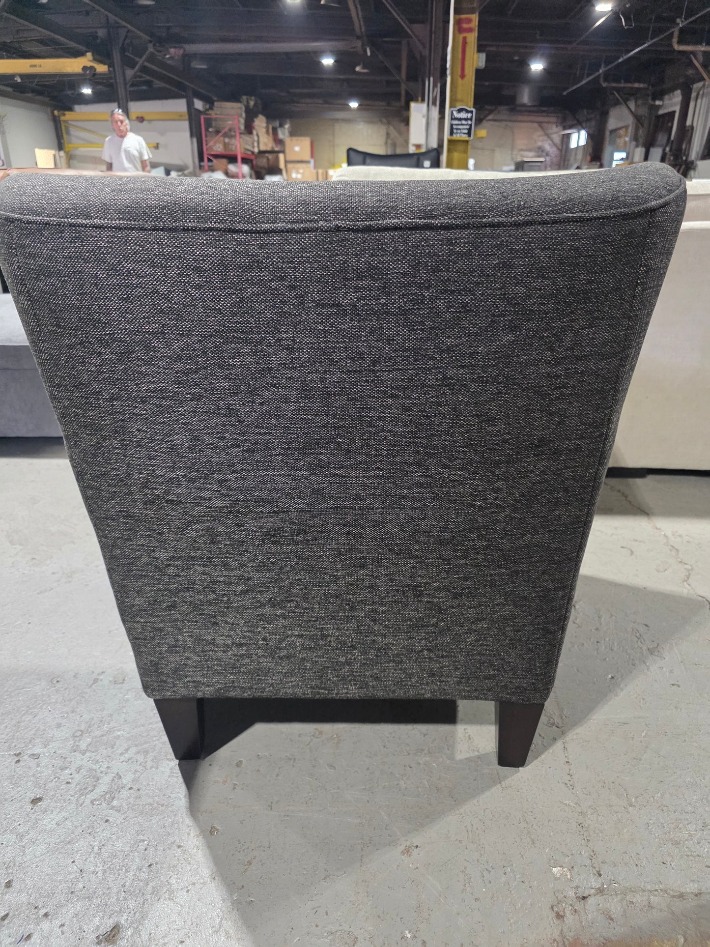 Nightford 30" Fabric Accent Chair (Charcoal)
