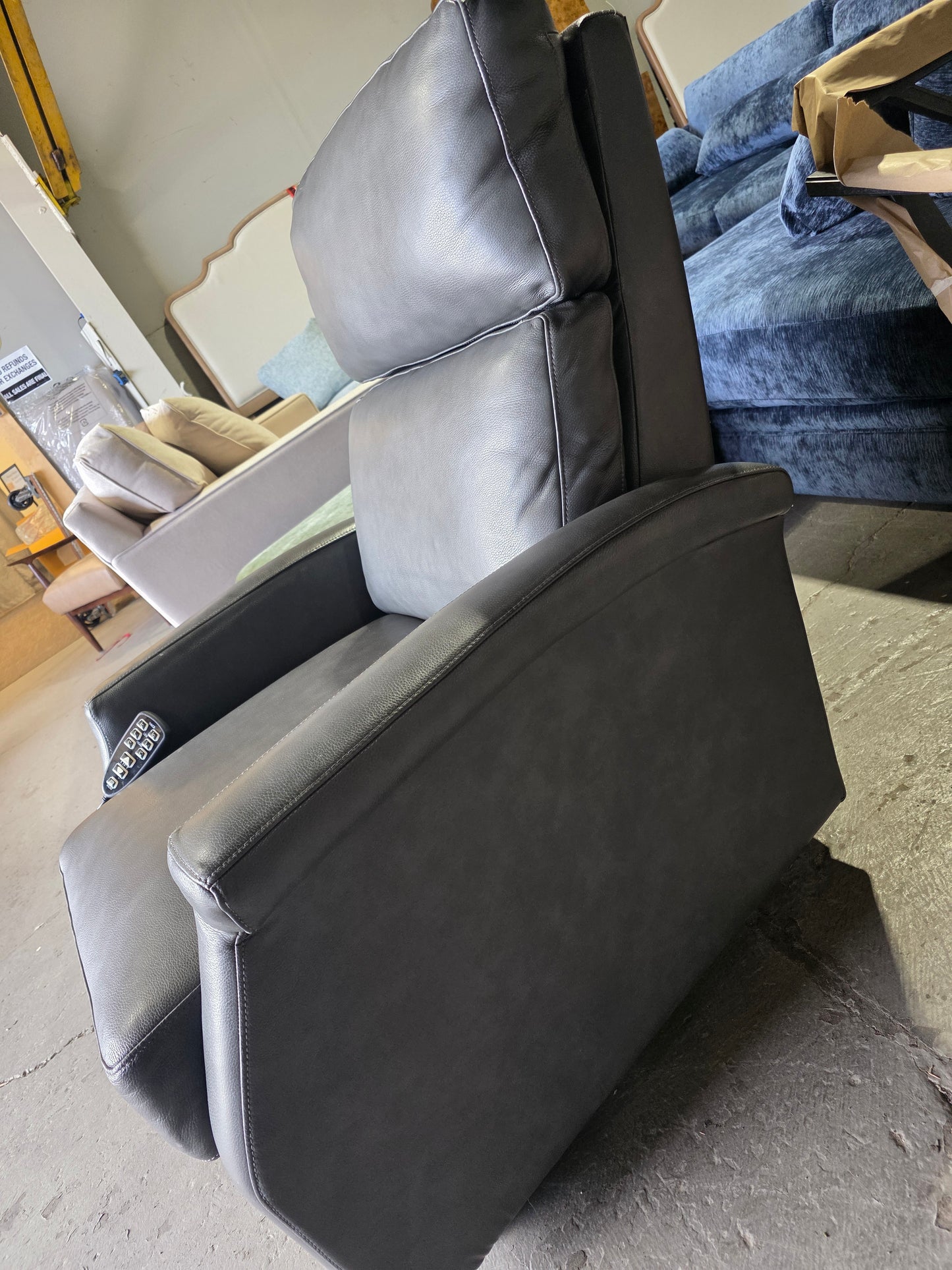 Leather Reclining Lift Chair