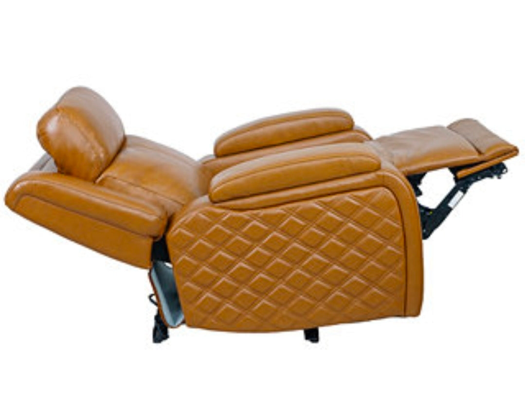Tolin Leather 41" Power Motion Zero Gravity Recliner