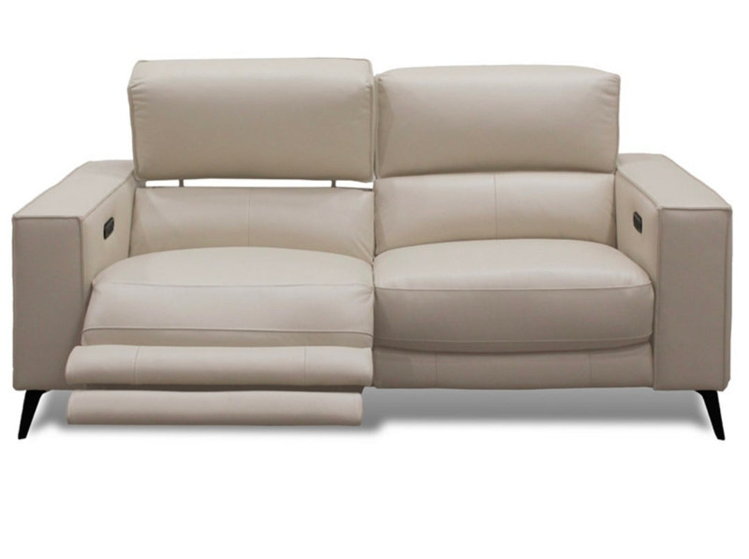 Neiwert 2-pc. Leather Sofa Sectional With 2 Power Recliners In Neutral