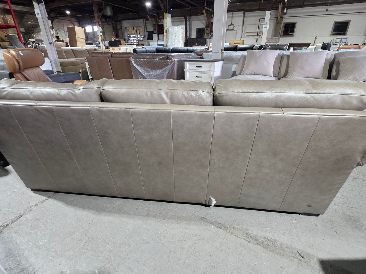 Radley Rollarm Leather Sofa (Medium Brown)