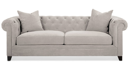 Kallison 92" Fabric Sofa (Grey)