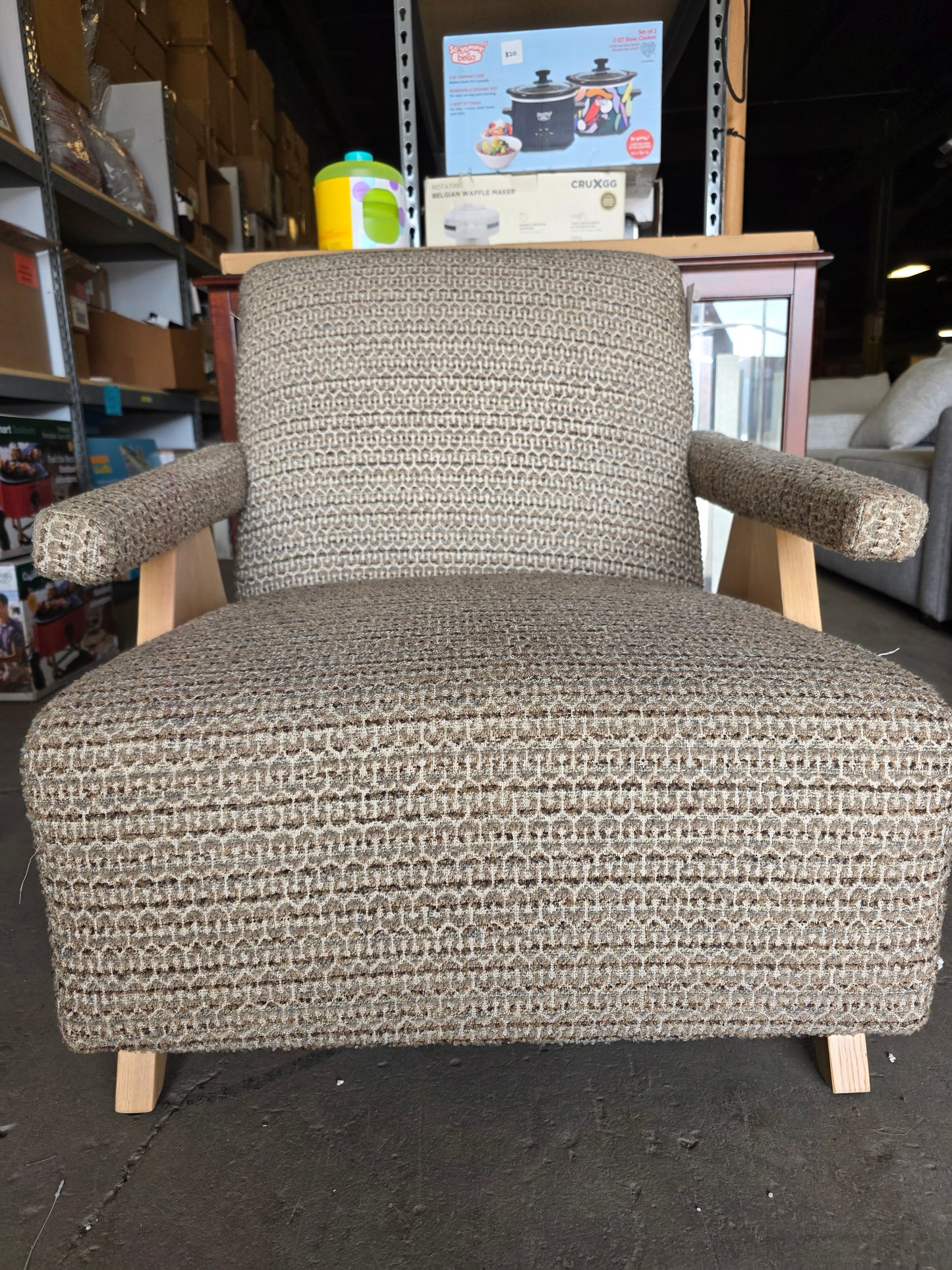 Morgane Fabric Accent Chair