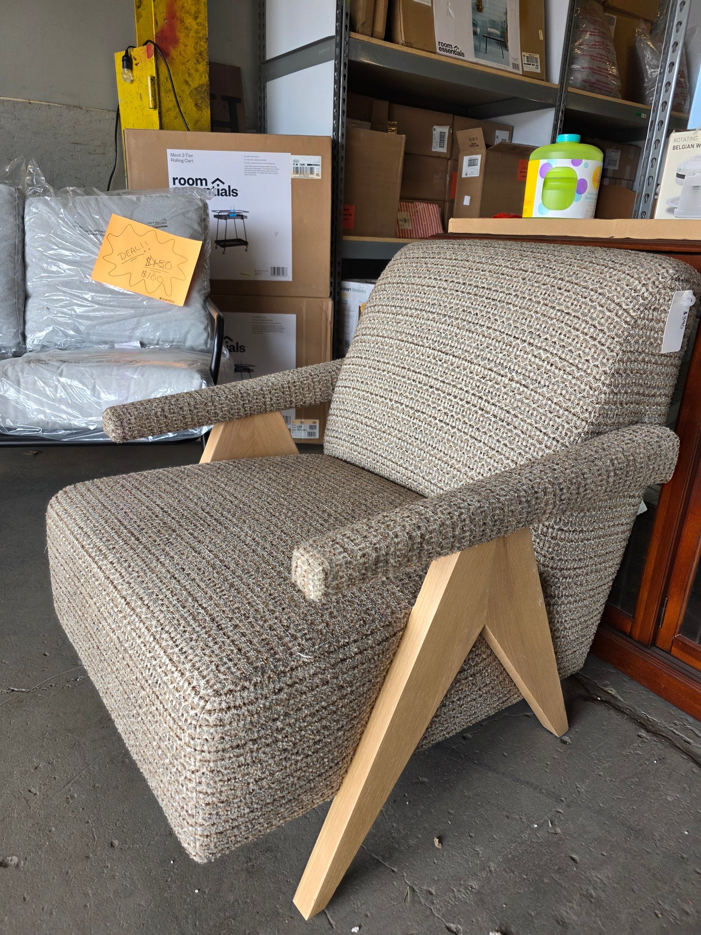 Morgane Fabric Accent Chair