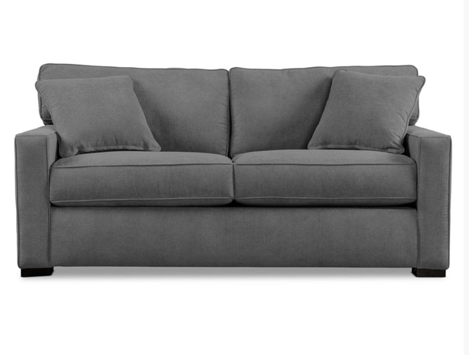 Radley 74" Apartment Sofa (Heavenly Mocha Grey)