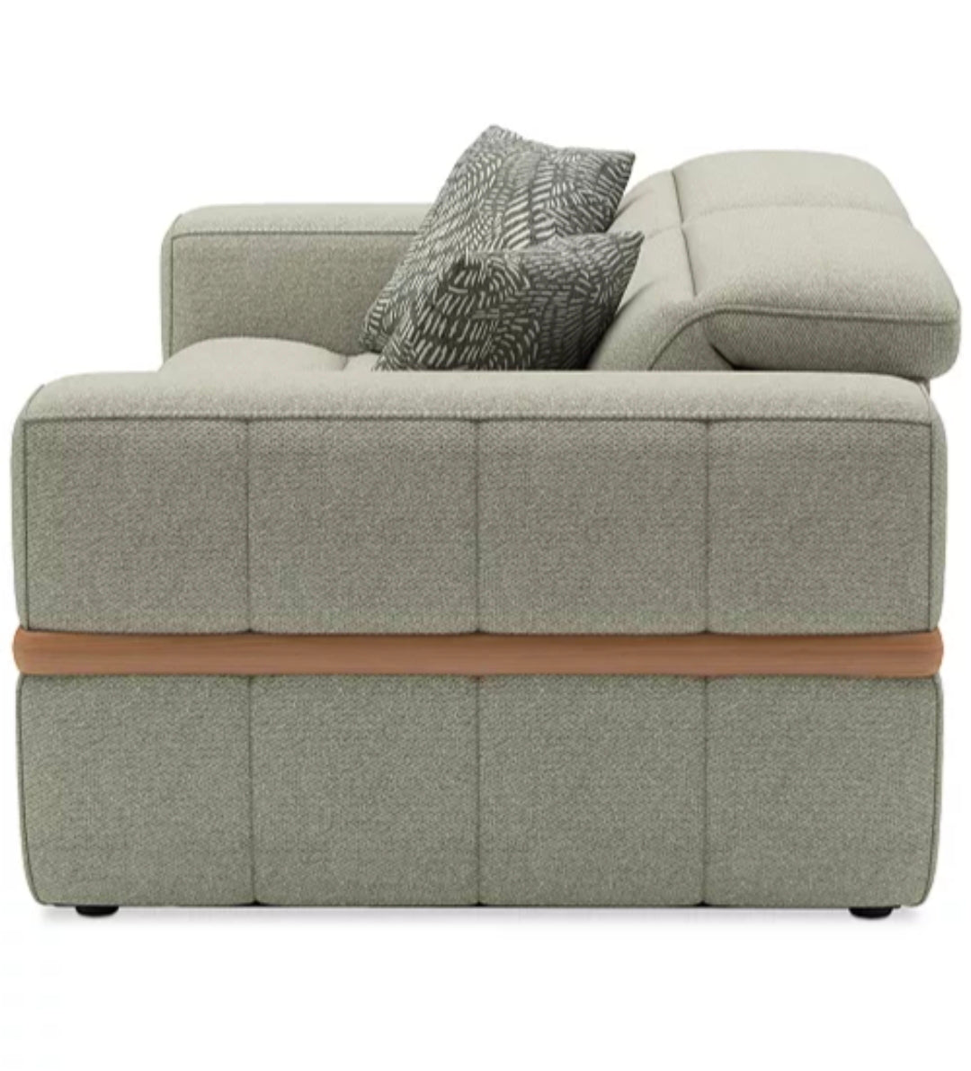 Nierling Fabric Power Motion Recliner with Power Headrest