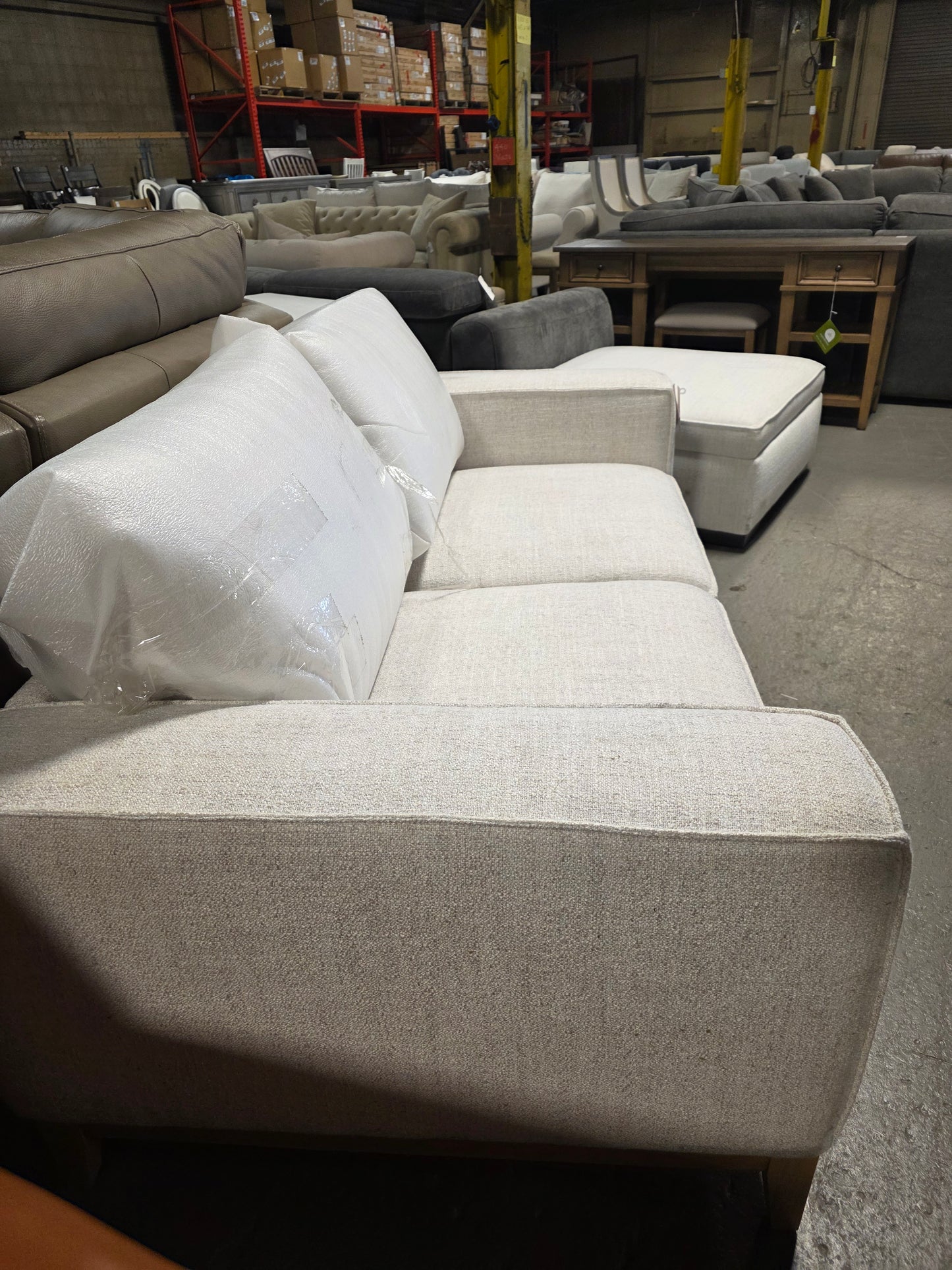 Rosecrans 72" Fabric Apartment Sofa (Wheat)