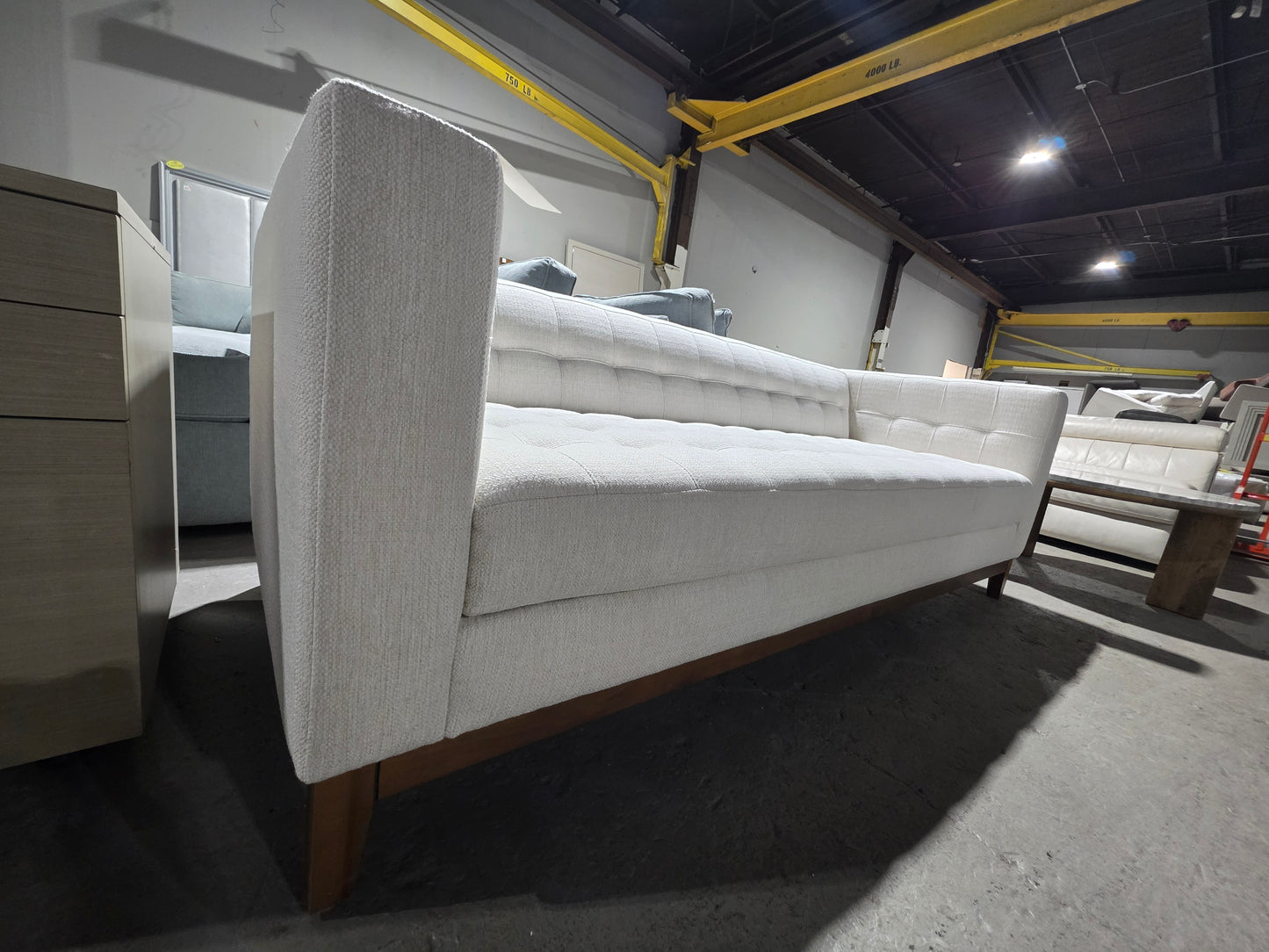 Bannard Fabric Estate Sofa (Ivory)