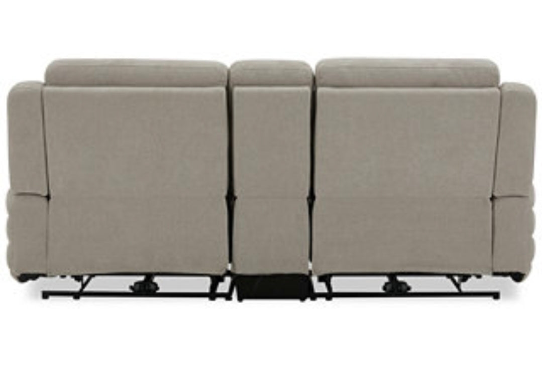 Kristyan3-Pc. Fabric Sofa with 2 Power Motion Chairs and Console