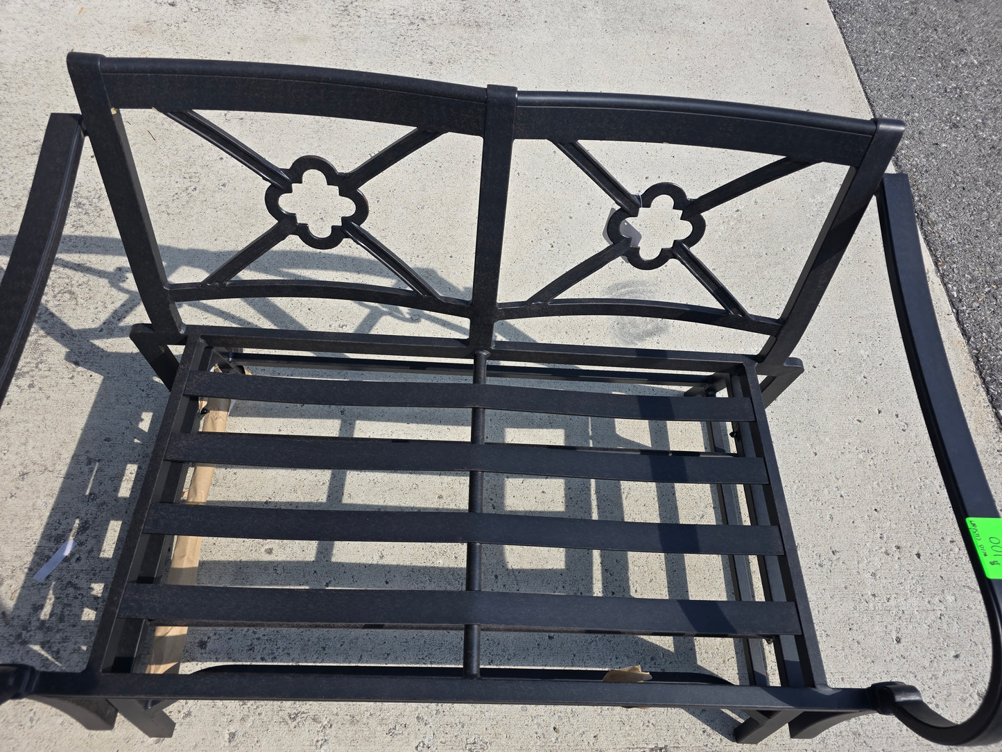 St Croix Outdoor Rocking Bench (cusions not included)