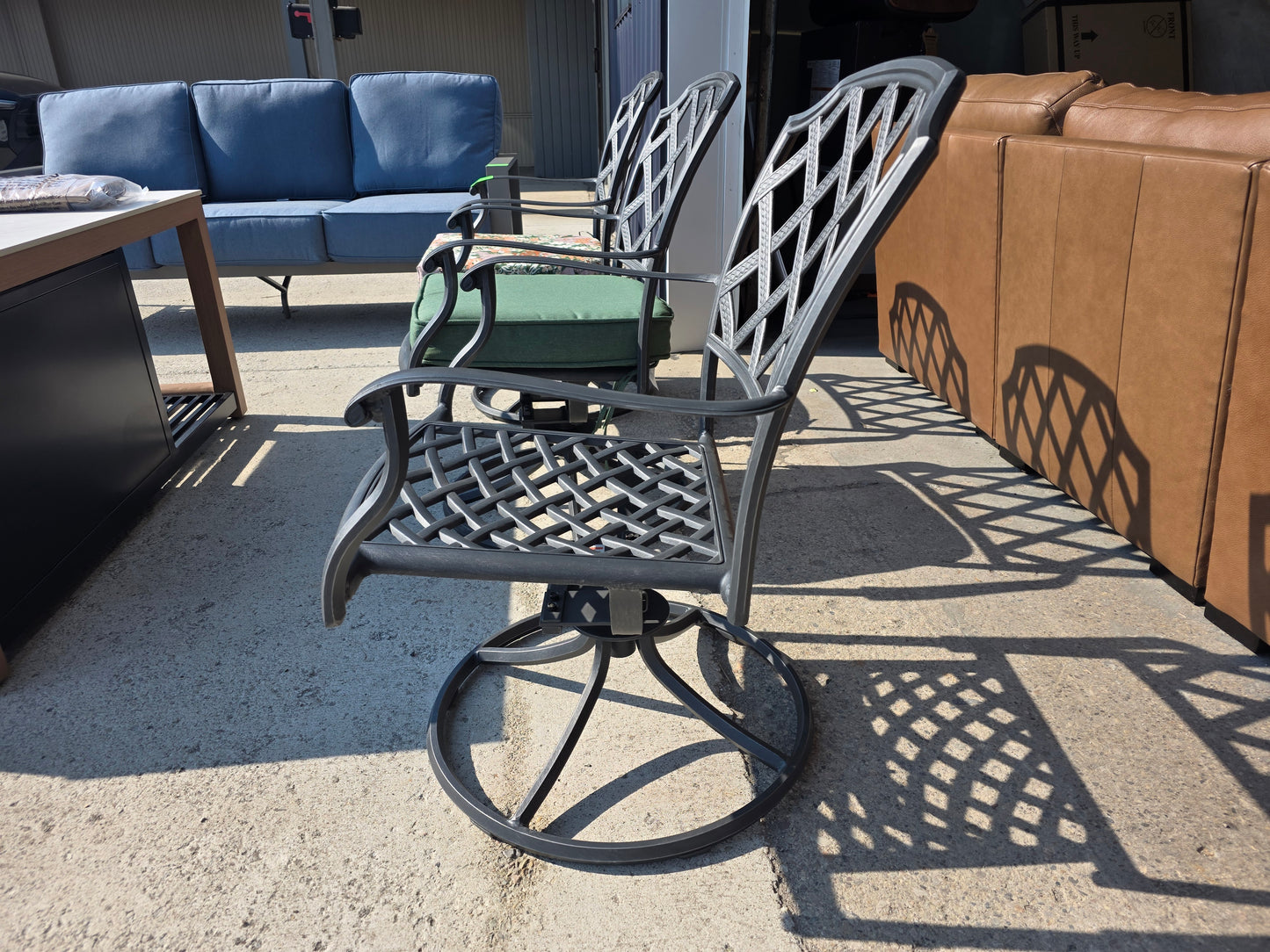 Wythburn Outdoor Swivel Chair (cusion not included)