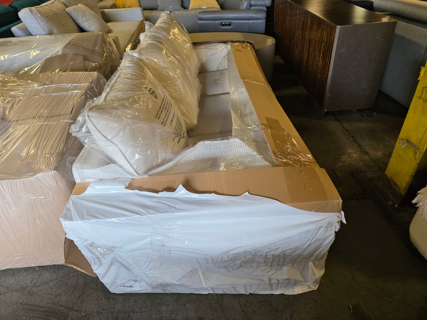 Saeville 90" Fabric Sofa