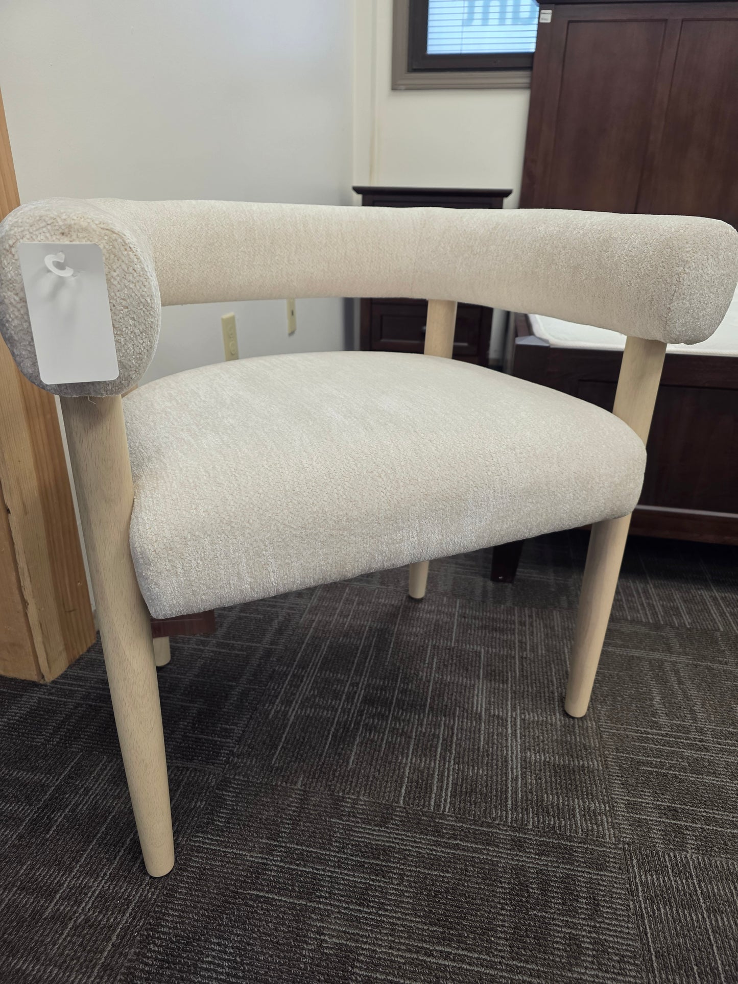 Lunare Rolled Back Chair