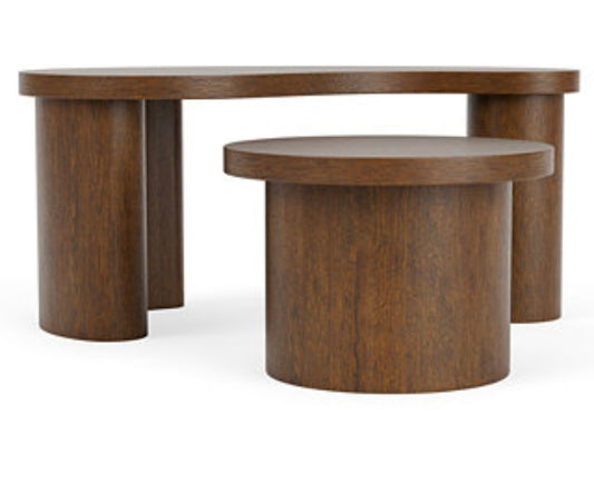 Santa Cruz 40" Wood Bunching Coffee Table