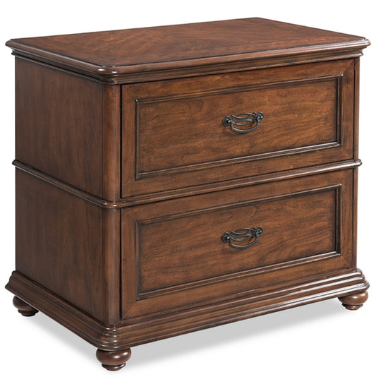 Clinton Hill Cherry Home Office Lateral File Cabinet