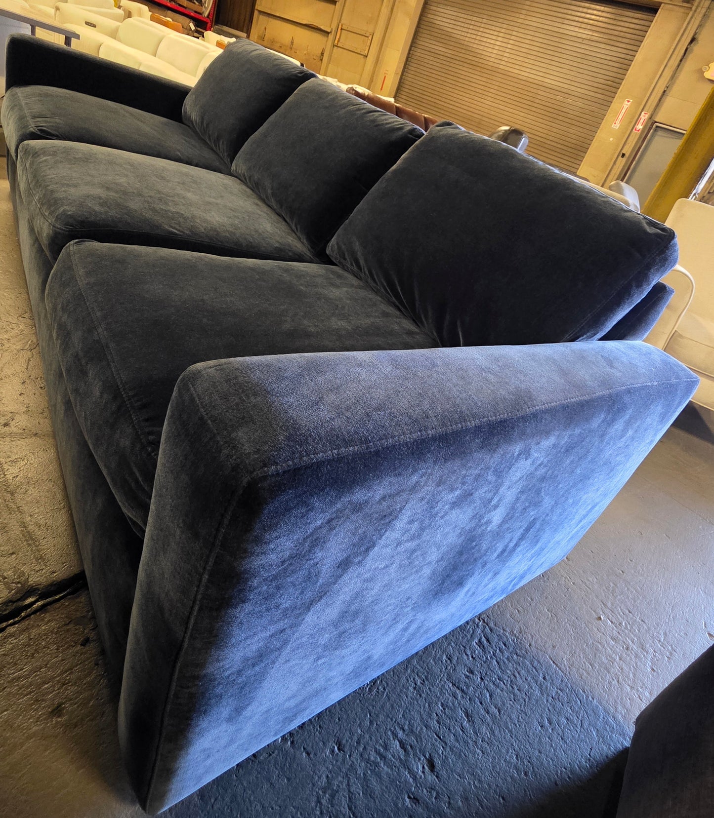Rory 93" Estate Sofa (Amici Indigo)