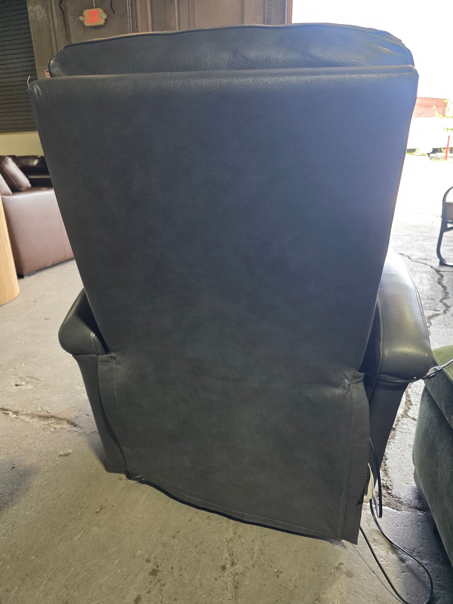 Leather Reclining Lift Chair