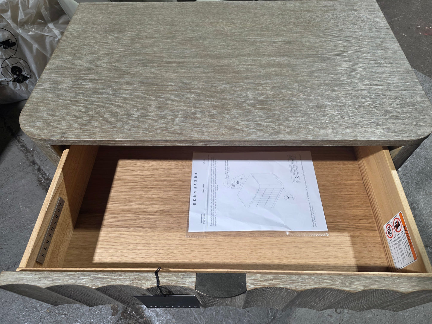Loggia 33" Wood Accent Nightstand