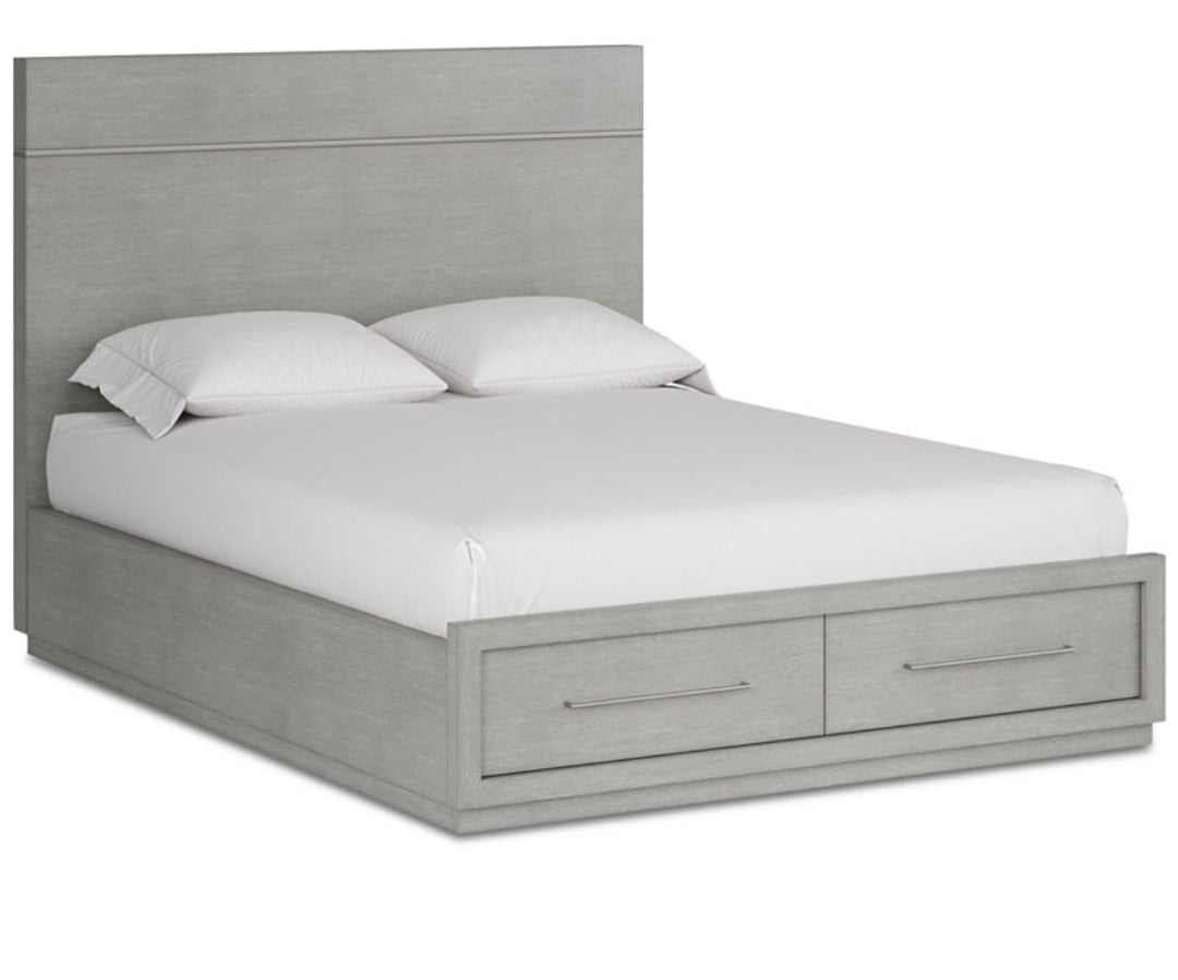 Tivie Full Storage Bed (Grey)
