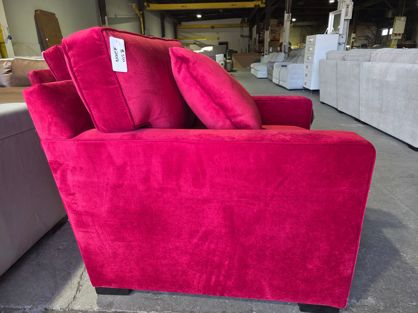 Radley 38" Fabric Armchair (Red)
