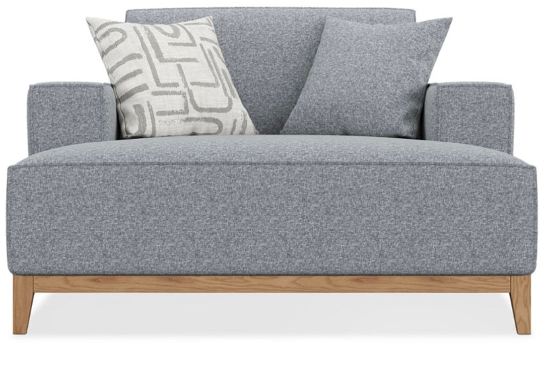 Rosecrans 53" Fabric Chaise (Grey)