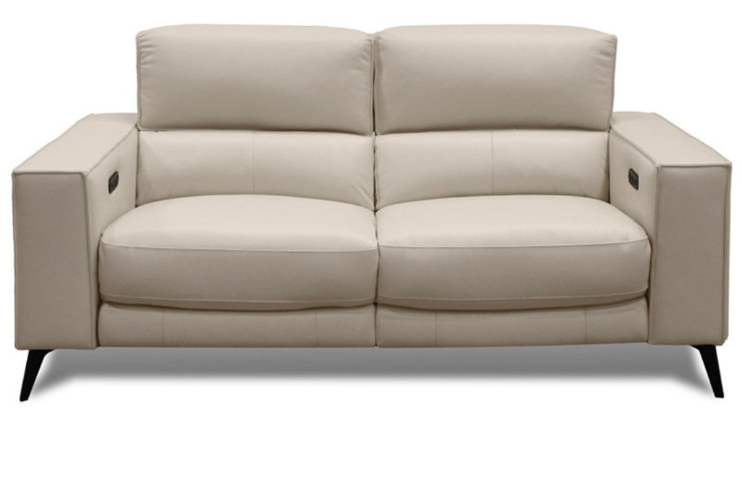 Neiwert 2-pc. Leather Sofa Sectional With 2 Power Recliners In Neutral