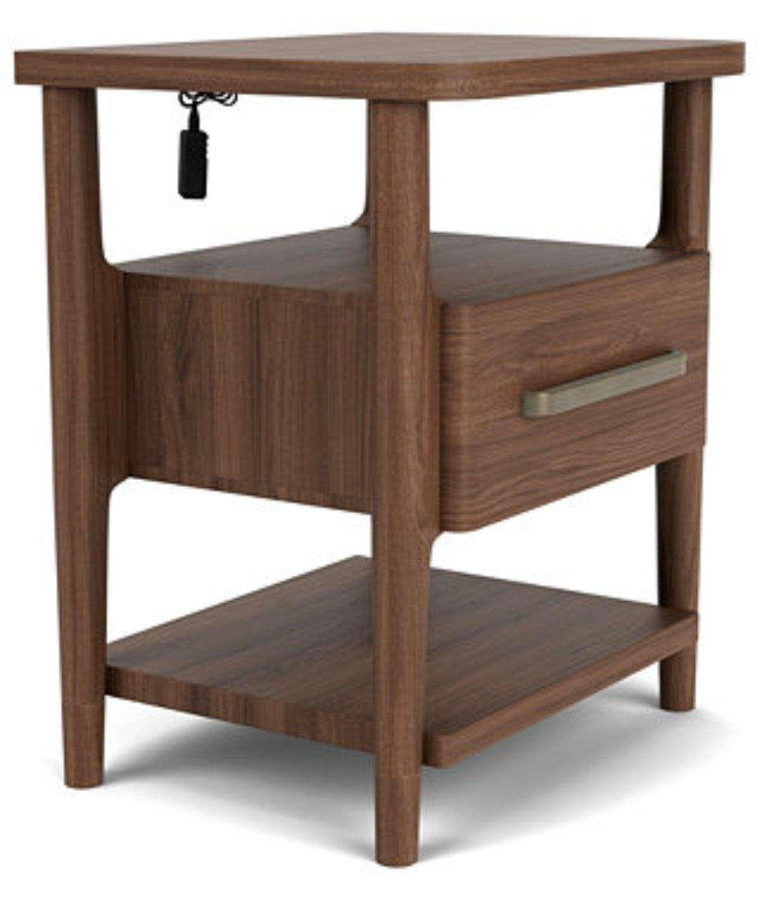 Amelie 27" Wood Accent Nightstand