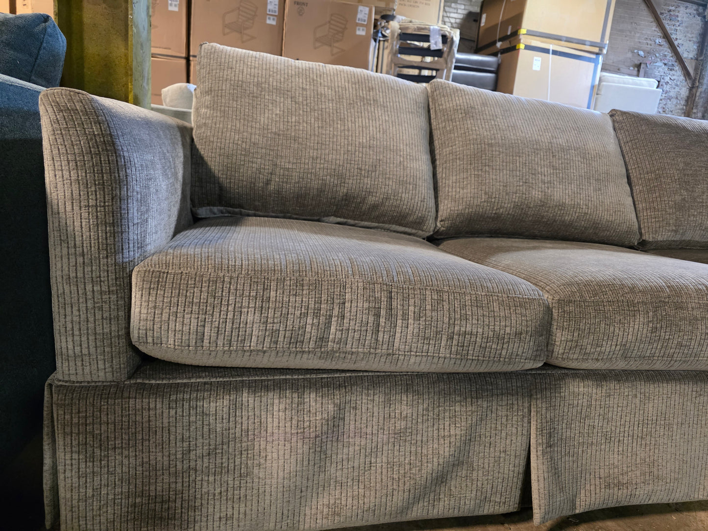 Harnsey 89" Fabric Sofa Plus