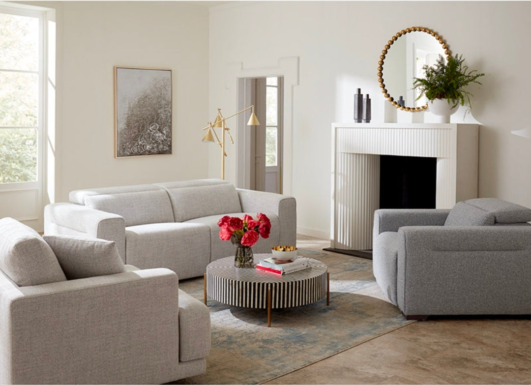 Orsha Zero Gravity Fabric Loveseat