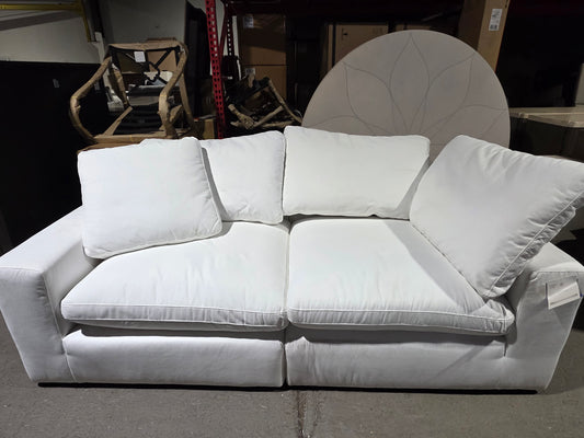 2-Pc. Deep Seat Fabric Sofa