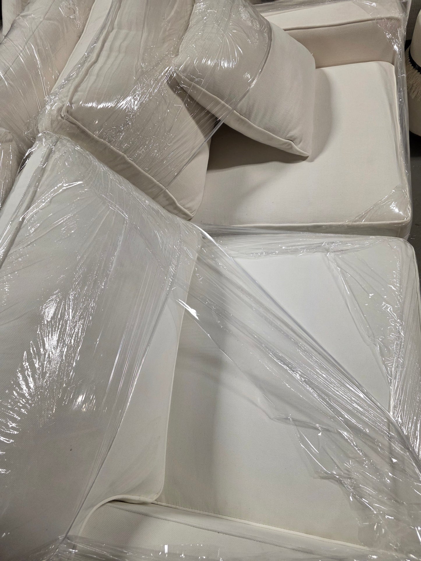 2-Pc. White Radley Loveseat