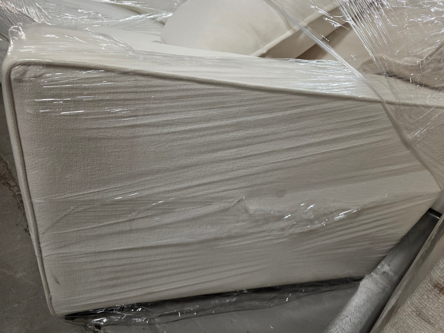 2-Pc. White Radley Loveseat