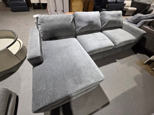 2-Pc Fabric Sofa with Chaise