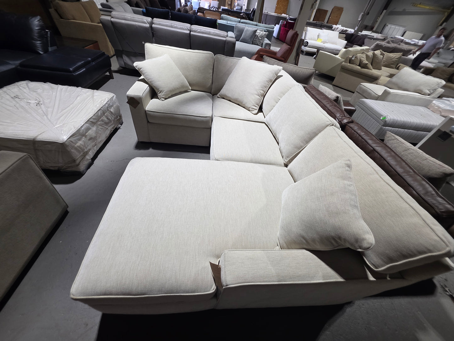 Radley 4-Pc. Fabric Sectional w/ Chaise