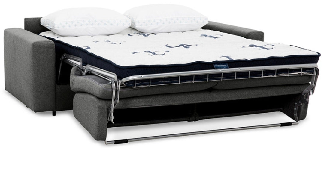 Giotto Fabric Sleeper Sofa (Anthracite)