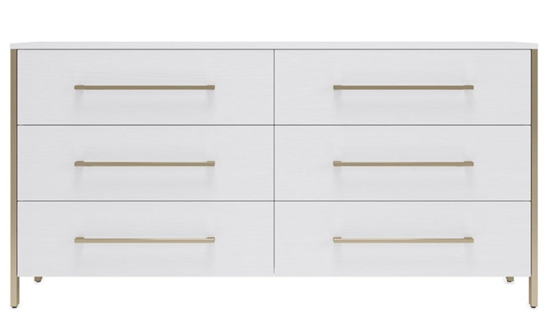 34" Wood Emila Dresser