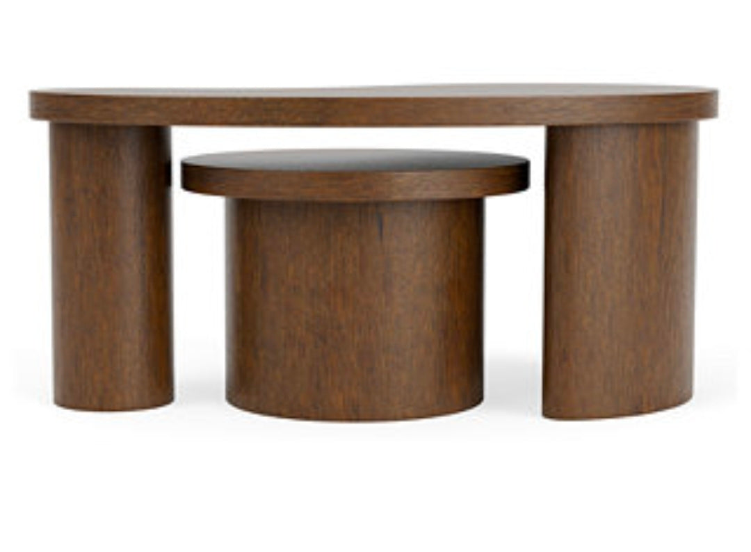 Santa Cruz 40" Wood Bunching Coffee Table