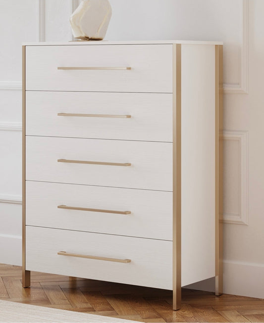 54" Wood Emila Chest