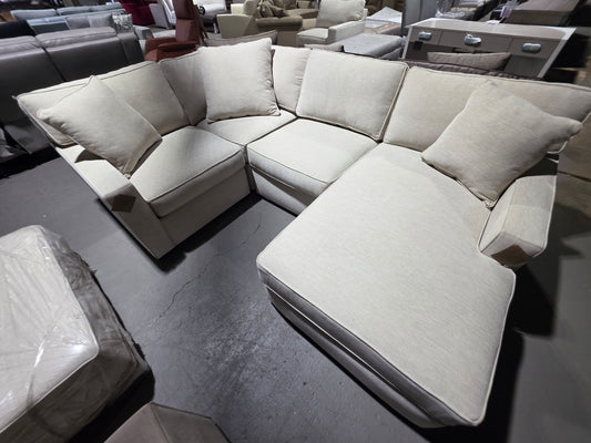 Radley 4-Pc. Fabric Sectional w/ Chaise