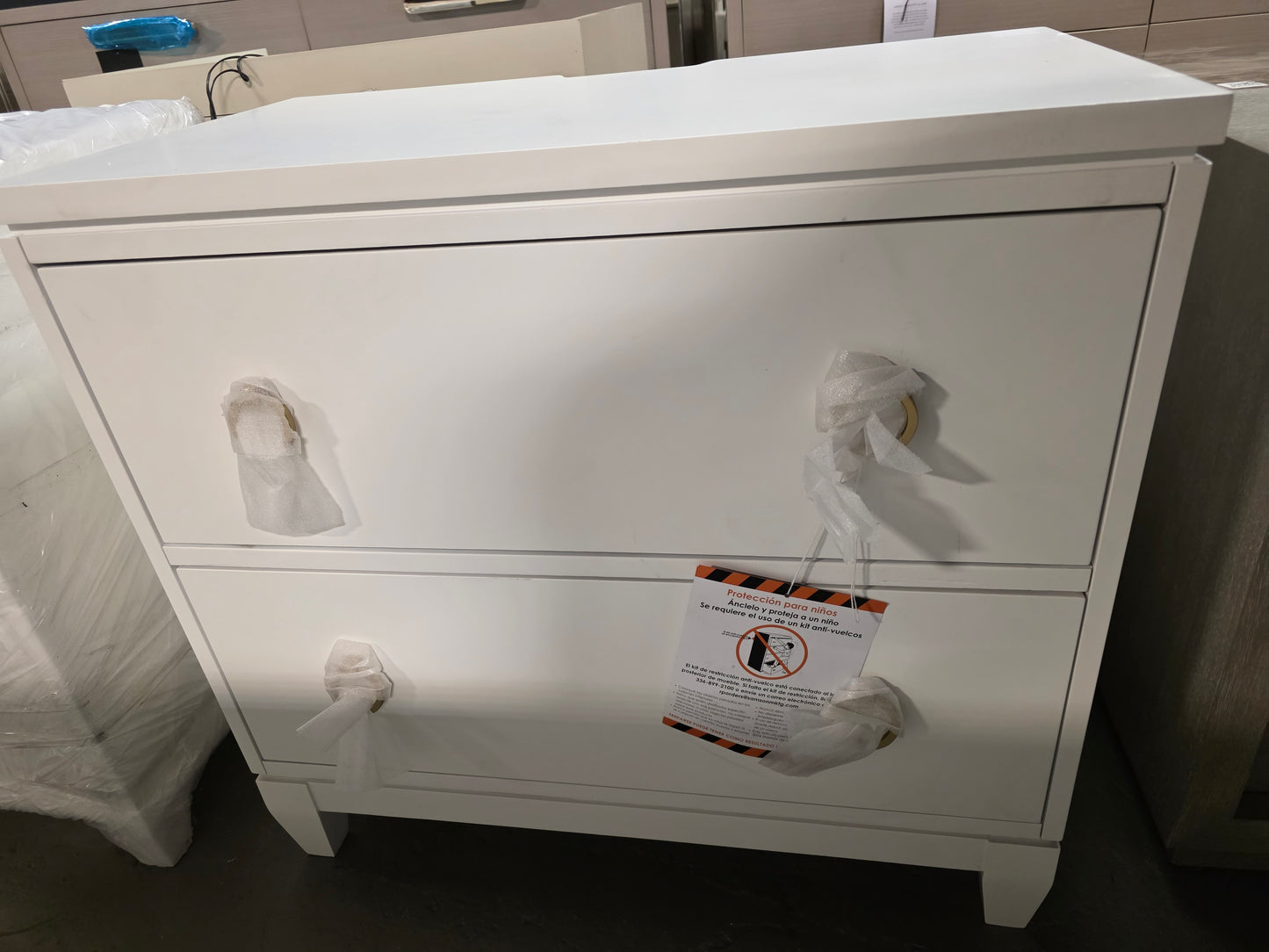 Summerland Nightstand-White